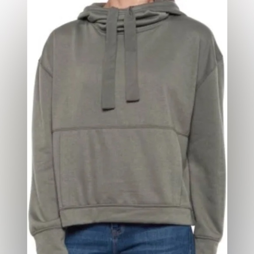 Philosophy republic clothing loose fitting sweatshirt NWT Olive women’s small